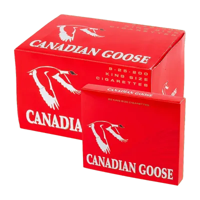 Canada Goose Red cigarettes carton, 200 king size