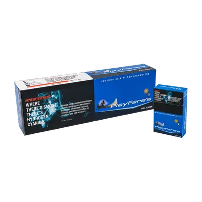 Playfare's King Size cigarettes carton, 200 king size